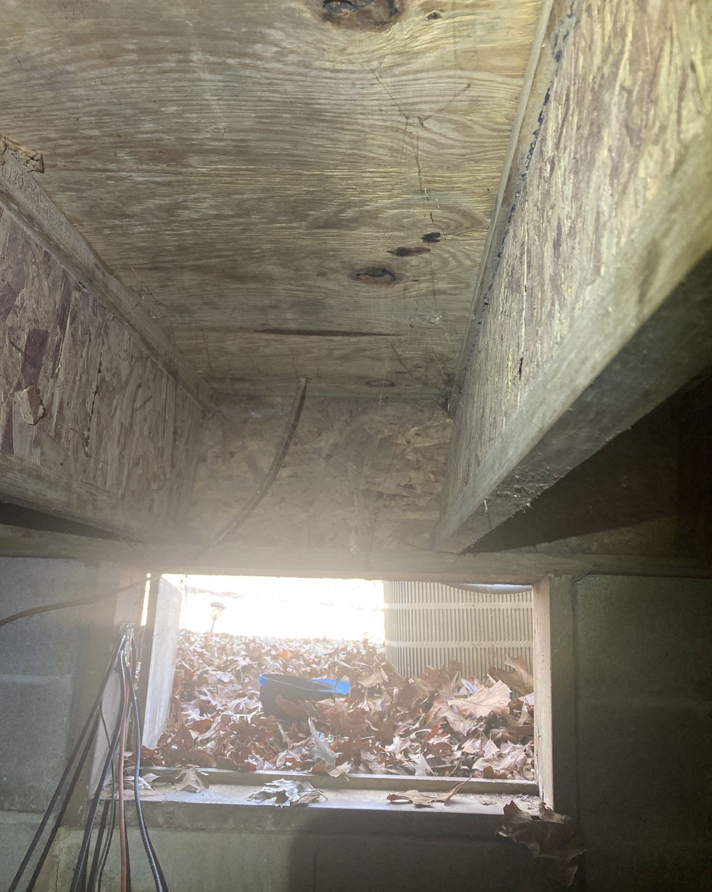 Low foundation vent opening evaluated as a crawlspace water-entry path